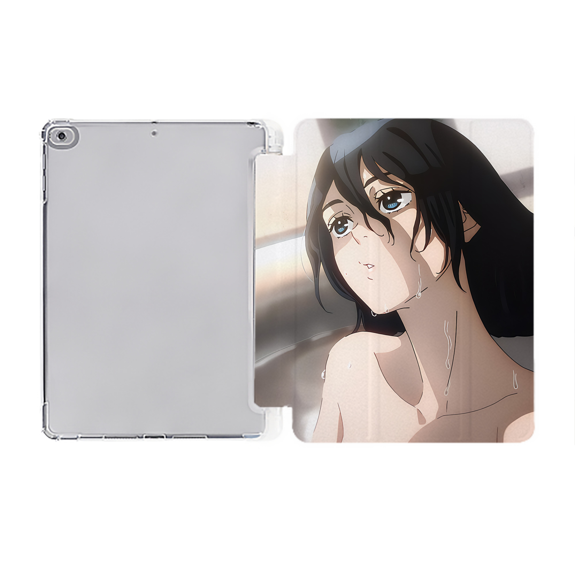 （画像用） SPY×FAMILY间谍家家酒 IPad ケース ペン収納付き 三つ折りスタンド PUレザー×シリコン 対応機種9.5/10.5/10.9インチ